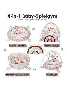 Derimkcoa Labdás Játszószőnyeg, OUTLET termék