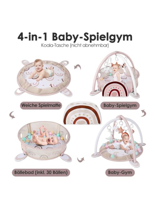 Derimkcoa Labdás Játszószőnyeg, OUTLET termék