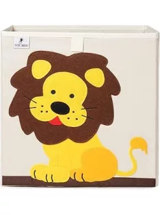   Future Founder összecsukható tárolódoboz 33x33x33cm-oroszlán, OUTLET termék