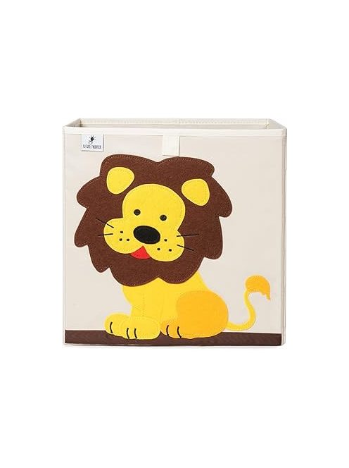 Future Founder összecsukható tárolódoboz 33x33x33cm-oroszlán, OUTLET termék