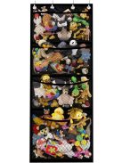 Ajtóra szerelhető hálós tároló, OUTLET termék