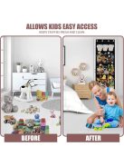 Ajtóra szerelhető hálós tároló, OUTLET termék