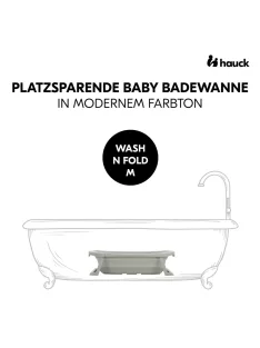 Hauck Wash N Fold M összecsukható babakád, OUTLET termék