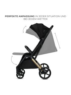 Kinderkraft Loom babakocsi-fekete, OUTLET termék