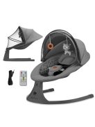 Kinderkraft LUMI 2 12 dallam, 5 fokozat ringatás, időzítős pihenőszék- Outlet termék