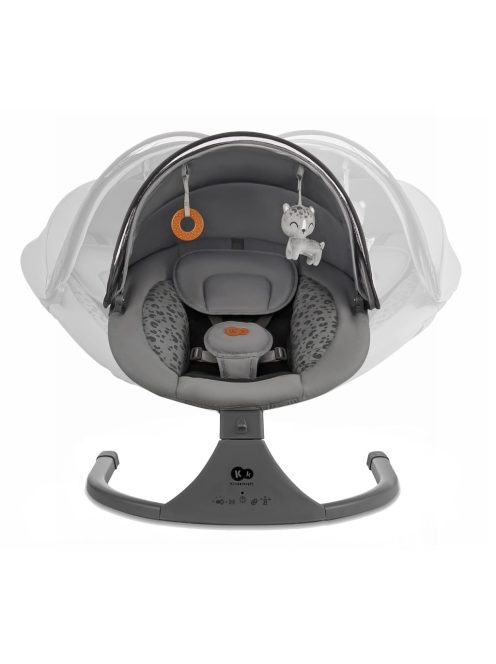 Kinderkraft LUMI 2 12 dallam, 5 fokozat ringatás, időzítős pihenőszék- Outlet termék
