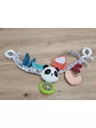 Fehn plüss babakocsi lánc-panda, OUTLET termék