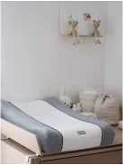 BÉABA Sofalange póthuzat pelenkázó laphoz 75x46x18cm-szürke OUTLET termék