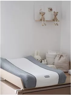   BÉABA Sofalange póthuzat pelenkázó laphoz 75x46x18cm-szürke OUTLET termék