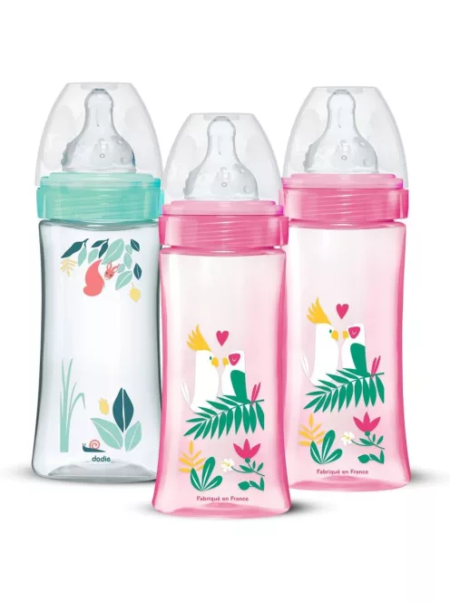  Dodie Sensation Plus 3x330ml-es cumisüveg szett, OUTLET termék