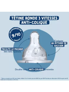    Dodie Sensation Plus 3x330ml-es cumisüveg szett, OUTLET termék