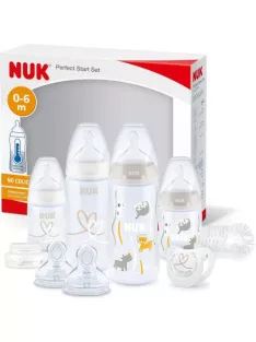   Nuk Perfect Start First Choice+ cumisüveg készlet, 0-6hó, OUTLET termék