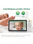 LeapFrog LF915 HD kamerás bébiőr 360° 8x zoom, OUTLET termék