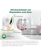 LeapFrog LF915 HD kamerás bébiőr 360° 8x zoom, OUTLET termék