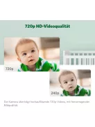LeapFrog LF915 HD kamerás bébiőr 360° 8x zoom, OUTLET termék