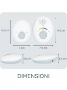 Alecto DBX110 egyirányú bébiőr, OUTLET termék