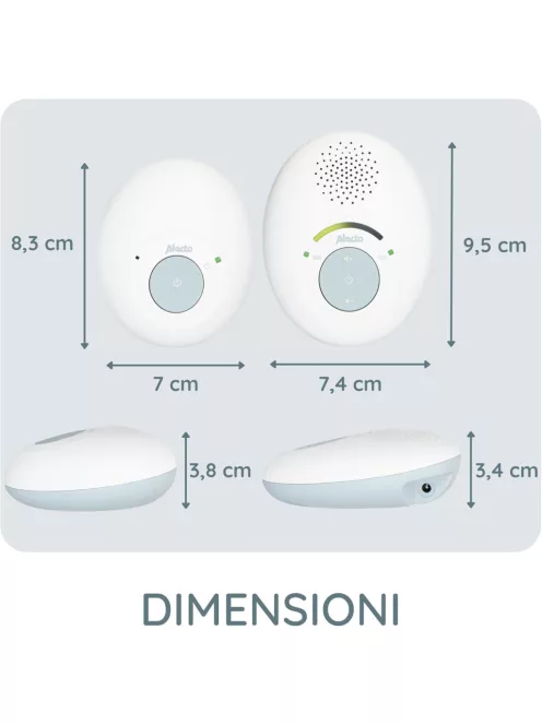 Alecto DBX110 egyirányú bébiőr, OUTLET termék