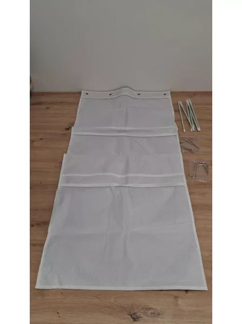 Visator zsebes tároló ajtóra, 168 x 59 cm, OUTLET termék