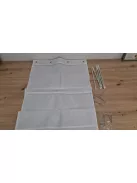 Visator zsebes tároló ajtóra, 168 x 59 cm, OUTLET termék