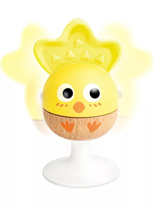 Hape 3db-os csörgő-rágóka szett tapadókoronggal, OUTLET termék