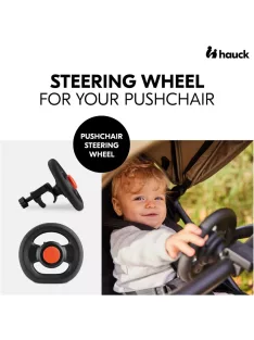Hauck kormánykerék játék babakocsihoz, OUTLET termék
