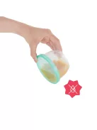 Badabulle tárolóedény tetővel 12db, 250ml. OUTLET termék