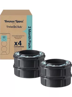   Tommee Tippee Twist&Click 4 db-os utántöltő pelenkatárolóhoz, OUTLET termék