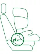 Cybex 2db-os Isofix rögzítő, OUTLET termék