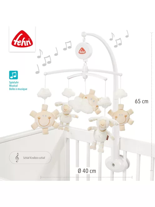 Fehn Music Mobile forgó-zenélő, OUTLET termék