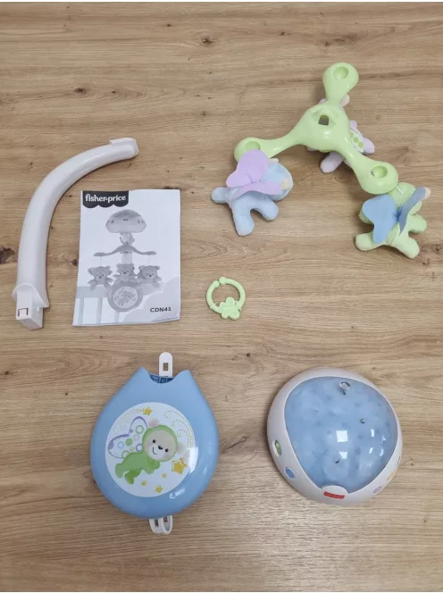 Fisher Price távirányítós, projektoros 3 az 1-ben zenélő-forgó OUTLET termék