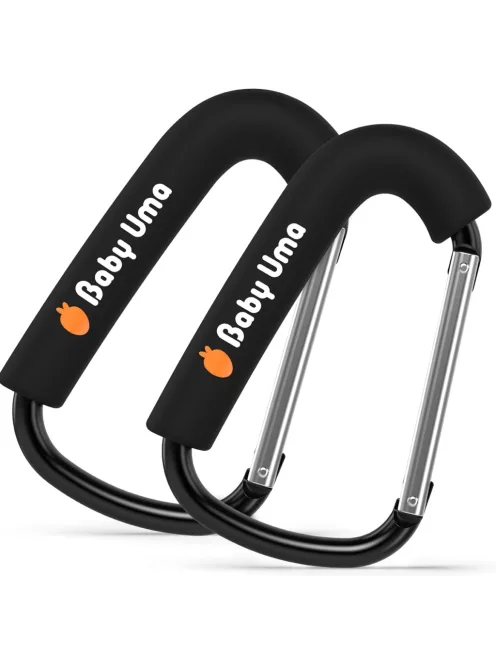 Baby Uma XL 2 db babakocsi akasztó, karabiner, OUTLET termék