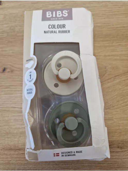 Bibs Colour 2db-os cumi szett 1-es méret, OUTLET termék