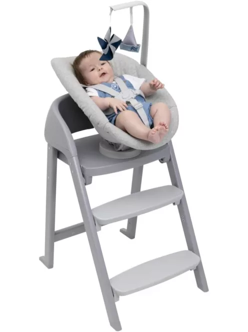 Chicco Crescendo etetőszékre tehető pihenőszék-szürke, OUTLET termék