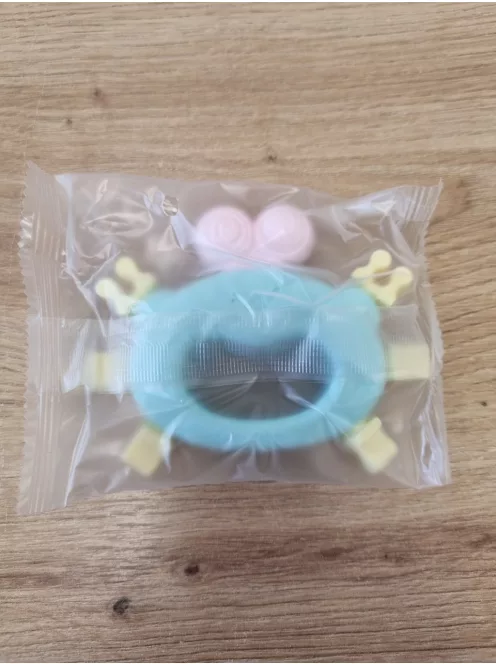 Műanyag rák csörgő és rágóka, OUTLET termék