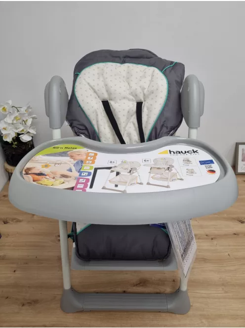 Hauck Sit n Relax etetőszék-pihenőszékké alakítható, OUTLET termék