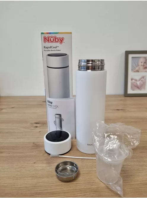 Nuby-RapidCool -gyorshűtő digitális fedéllel OUTLET termék