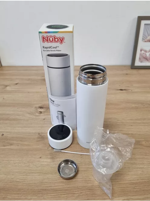 Nuby-RapidCool -gyorshűtő digitális fedéllel OUTLET termék
