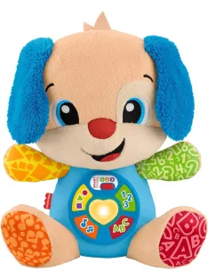   Fisher-Price készségfejlesztő kutyus, ANGOL nyelvű - OUTLET termék
