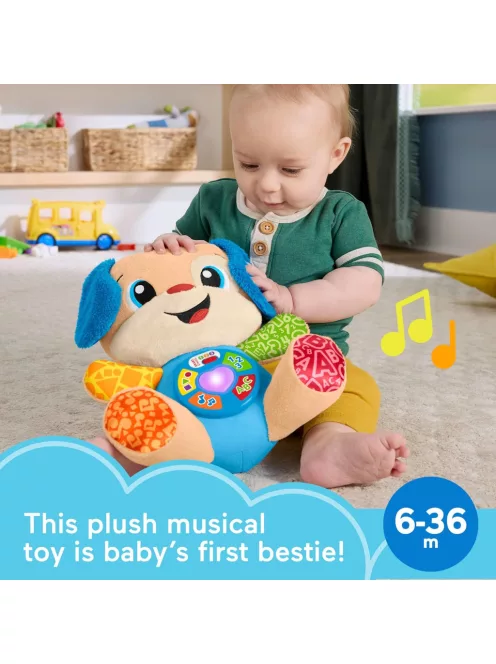 Fisher-Price készségfejlesztő kutyus, ANGOL nyelvű - OUTLET termék