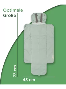   Jubi összecsukható pelenkázóalátét, 73x43 cm, OUTLET termék