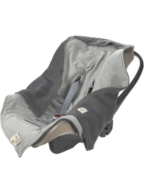 Lässig univerzális hordozóba köthető kötött takaró, OUTLET termék