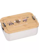 Lässig rozsdamentes acél gyermek uzsonnás doboz, OUTLET termék