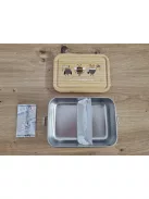 Lässig rozsdamentes acél gyermek uzsonnás doboz, OUTLET termék