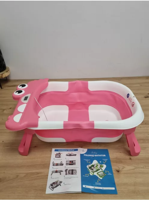 Superbe Bebe összecsukható babakád hőmérővel, OUTLET termék