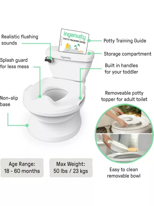 Ingenuity My Size Potty- tanuló bili hanggal, OUTLET termék