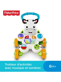   Fisher-Price Zebra járássegítő NÉMET nyelvű OUTLET termék
