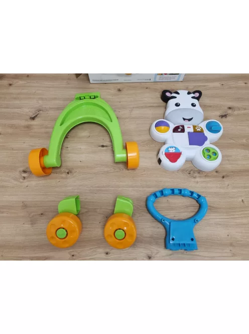 Fisher-Price Zebra járássegítő NÉMET nyelvű OUTLET termék