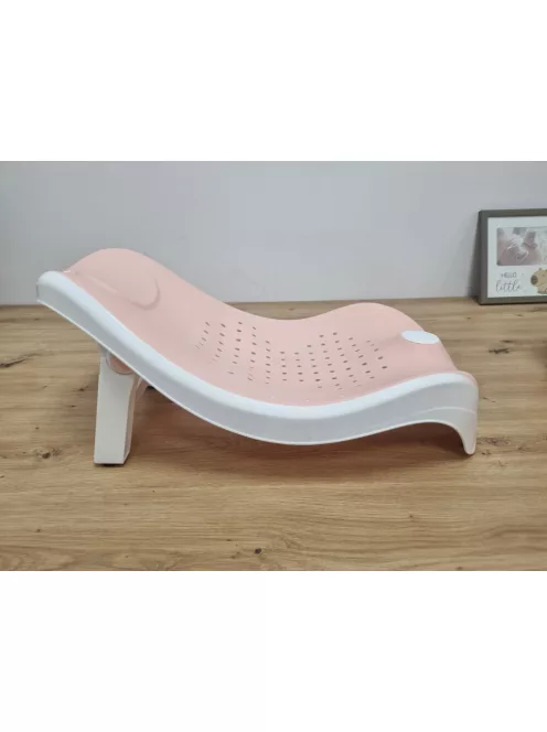 Superbe Bebe Összecsukható babakád babatartóval 80x49cm-pink, OUTLET termék