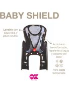 OKBaby shield biciklis gyerekülés, 9+ hó, max 22 kg, OUTLET termék