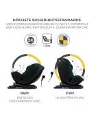Kinderkraft  Xpedition2 I-size autósülés 40-150 cm – Zöldeskék. OUTLET termék